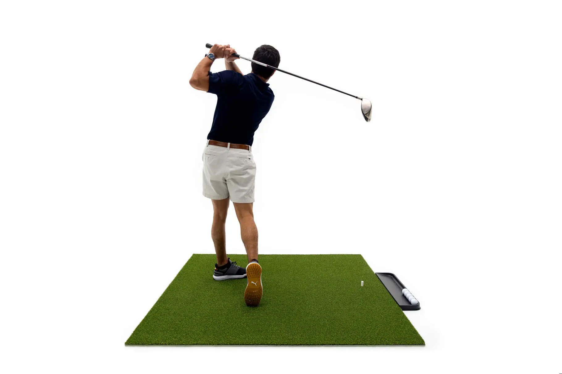 5 STAR PREMIUM RESIDENTIAL GOLF MAT W/TRAY & TEE KIT - Image 4