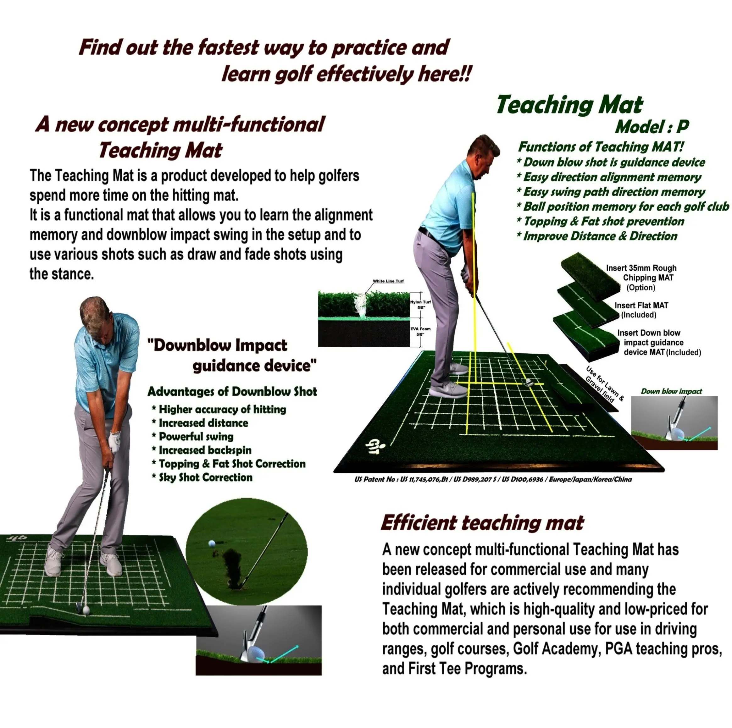 Teaching Hitting Mat (Model: P) - Image 4
